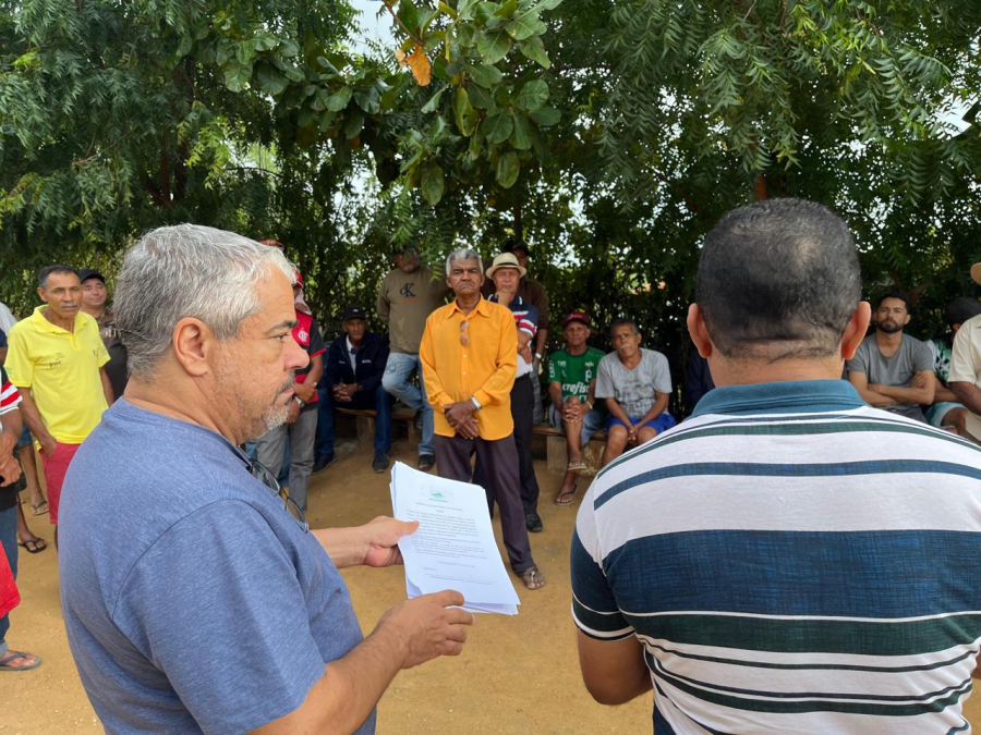 Em visita às comunidades rurais, de Salobro e Laranjeiras, deputado Fabrício discute mobilidade e transporte.
