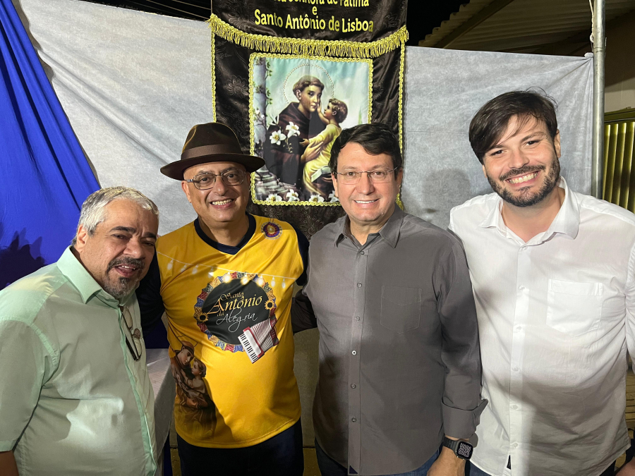 Tradição e Cultura: Deputado Fabrício participa dos festejos de Santo Antônio do Alegria. 